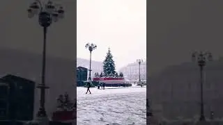 Milano neve piazza Duomo 2021