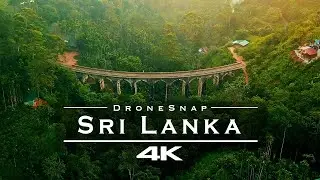 Sri Lanka 🇱🇰 in 4K | Stunning Drone Aerial Views of Tropical Paradise