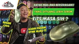 LEBIH SEREM DARI YANG NILANG PAKE WARNA INI || REKOMENDASI CAT UNTUK MOTOR STNK WARNA HIJAU||