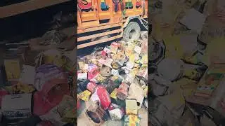 SCRAP :- 🚚 FOLDING OLD TIN VERY SATSFIYING VIDEO