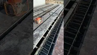 Ready for cast concrete beam #girder #concrete #infrastructure #bridge #construction #hardwork