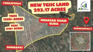 Telangana Govt Acquires 293 Acres at Mehatabkhangudem | TGIIC Industrial Development at Shankarpally