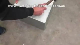 How to: Install ZINCALUME rainhead | Metal Roofing Online