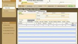 POS Cloud v13 Pro - Purchase List View Screen