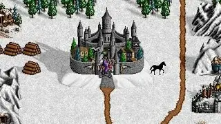 Heroes of Might and Magic 2 Glitch - Hero in the Neutral Town.