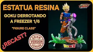 UNBOXING GOKU VS FREEZER RESINA ASIAN VERSION FIGURE CLASS RECAST  FIGUREO DRAGON BALL 2