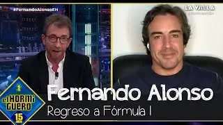 Fernando Alonso confiesa los motivos por los que ha regresado a la Fórmula 1 - El Hormiguero