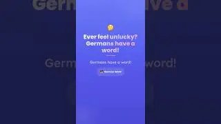 🇩🇪 Learn German - Ungl&uuml;ck in 30 seconds | #shorts  #learngerman #deutsch #germany