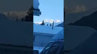 SNOW BLOWING OFF THE SUMMIT #peratrovich #alaska #juneau