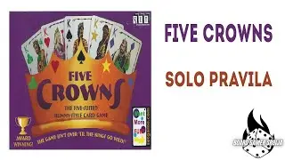 Five Crowns - Solo pravila (karta&scaron;ka igra za 1 do 7 igrača)