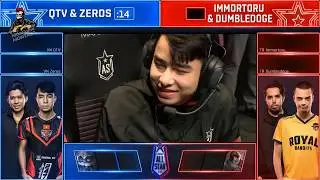 Zeros QTV vs Dumbledoge Immortoru - League Of Legends All Star 2vs2 Tournament