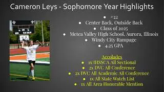 2022 Sophomore Year Highlights