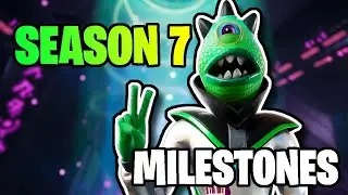 ALL SEASON 7 MILESTONES & CHALLENGES LIST - FORTNITE INVASION