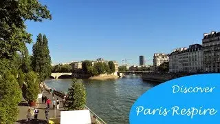 Paris Respire - Bank of the Seine Voie Georges Pompidou