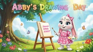 🎨✨ Abby&rsquo;s Drawing Day! Cozy Art and Cute Adventures.
