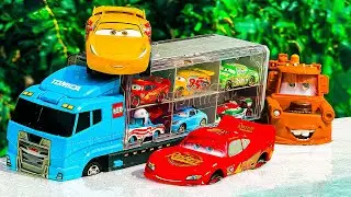 Disney Pixar Cars toys Review | Lightning McQueen, Finn McMissile, Mack, Doc Hudson,Cruz Ramirez