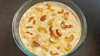 Vermicelli Kheer|పటికబెల్లం సేమ్యా ఖీర్ |No Sugar No Jaggery| Patika Bellam Semiya Payasam