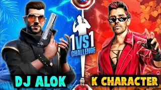 ( DJ Alok vs K ) WHO IS BEST? || FREE FIRE BEST CHARACTER
