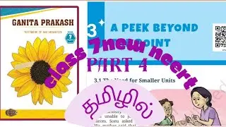 Class 7 maths chapter 3 a peek beyond the point in Tamil part 4 #class7maths