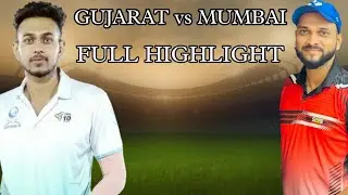 Gujarat vs Mumbai Tennis Full Highlight || Hitu Jadeja vs Ajith Mohite