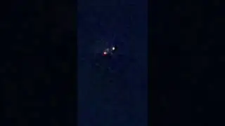 UFO FOLLOWS SAME FLIGHT PATH AS LAST VIDEO.. THEY ALL SHAPE SHIFT SOMETIMES BY EA. FRAME.