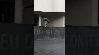 Sean in MACBA #skateboarding #shorts
