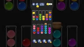 Ball colour sort puzzle level 162 #games #gaming #gameplay