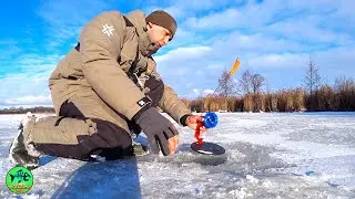 ПОПАЛ НА ЩУЧЬЮ ТРОПУ. Это ШОК какой то. Первый лед.