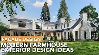 Modern Farmhouse Exterior: Rustic Charm Meets Contemporary Design