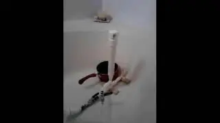 DIY Hydraulic Water Ram Pump NO ELECTRICITY Scaled down