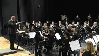 Apex High School Concert Band I performs The Lords of Greenwich on 3/26/2019