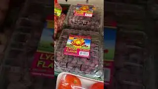I tried Lychee-flavored Grapes