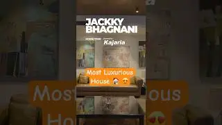 Jackky Bhagnani 😍 reveals his most luxurious home ever! 🏠 #shorts #housetour #jackkybhagnani