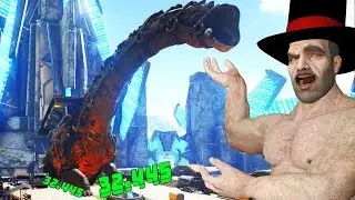 ARK - RAIDEO CON 2 TITANOSAURIOS!! 💥😠💥 #36 - EL MURO - Nexxuz
