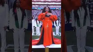 SHERYL LEE RALPH SINGS BLACK NATIONAL ANTHEM AT THE SUPER BOWL