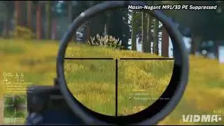 Mosin nagant m91/30 rifle with suppressor sound effect 