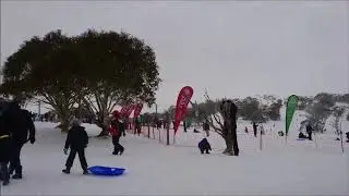 Mt Selwyn and Cabramurra covered in snow