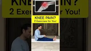 Knee Pain Relief Naturally | 2 Easy Exercises for Stronger Knees | Reduce Knee Pain & Stiffness