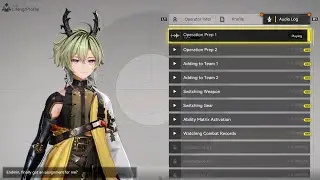 Arknights: Endfield | Lifeng | Voice Lines | Audio Log