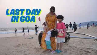 Our Last Day in Goa 🌊☕ Best Cafe in Goa & Final Memories | Family Vlog