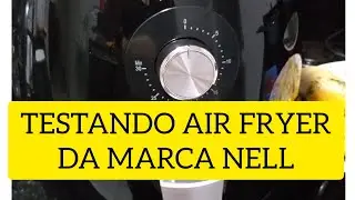 TESTANDO AIR FRYER NELL: MOSTREI TUDO