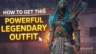AC ORIGINS HOW TO GET THIS LEGENDARY POWERFULL OUTFIT SCARAB SOLDIER