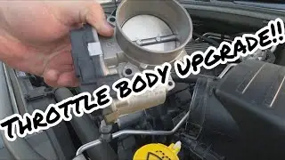 87MM MMX ported throttle body install on my Durango SRT