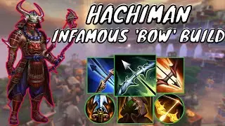 Сборка &laquo;Безумного лука&raquo; на Хачимане | Smite, сезон 8, стрелок-стрелок, Хачиман