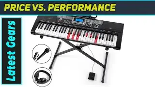 ReviewMUSTAR 61 Key Keyboard: Great for Beginner Piano Players!