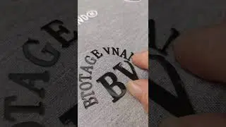 Do you know about 3D printing of silicone labels?🤩#wovenlabel #label #brandingdesign