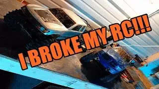 I BROKE MY RC!!!! VLOG 25