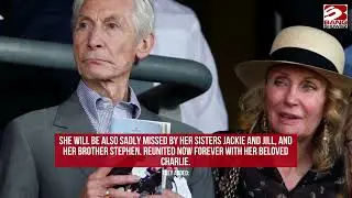 Shirley Watts: Wife of Rolling Stones drummer Charlie Watts dies aged 82