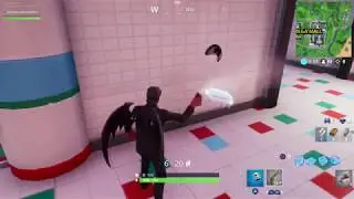 Fortnite Fortbyte #59 Location - Accessible with Durrr! Emoji inside Pizza Pit restaurant