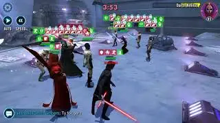 Swgoh arena zthrawn lead, shore, storm, unmasked kylo, mtalz